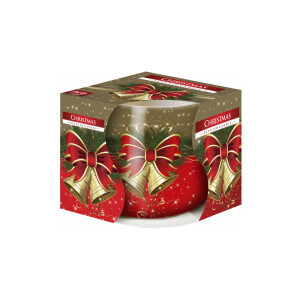 Bispol Svíčka ve skle SN71/100g Christmas (6/krt)
