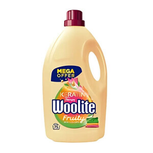 Woolite 4,5l Prací gel Keratin Therap Fruity Color (2/krt)