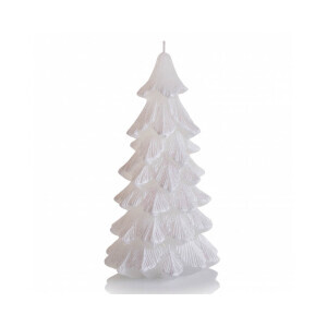 Bartek Svíčka Christmas Tree New 80/150 White (12/krt)