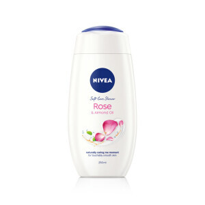 Nivea 250ml SG F Rose&Almond Oil (6/bal 12/krt)