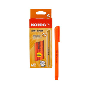 Kores Zvýrazňovač High Liner Orange (12/bal 360/krt)