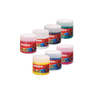 Kores Prstové barvy Dedi 7*30ml (12/bal 72/krt)