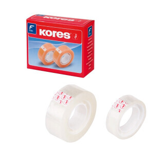 Kores Lepicí páska Transparent 1,9*10m (24/bal 576/krt)