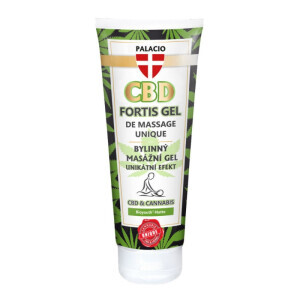 Palacio Masážní Gel 200ml CBD Fortis Unikatní (25/krt)