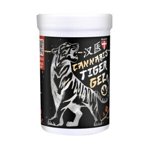 Palacio Tygří Masažní Gel 380ml s Konopím (6/krt) 