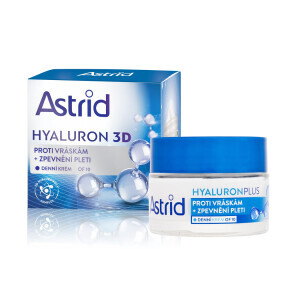 Astrid 50ml Pleť. Krém Hyaluron 3D Zpevňující Denní Proti Vráskám Of10 (6/krt)