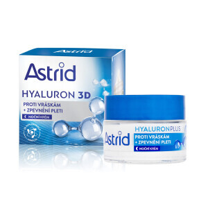 Astrid 50ml Pleť. Krém Hyaluron 3D Zpevňující Noční Proti Vráskám (6/krt)