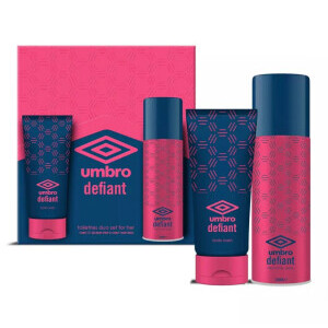 Umbro Dár.sada F 150ml SG+150ml DeoSpray Defiant (6/krt)