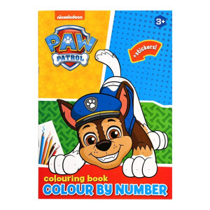 Paw Patrol Omalovanky s nálepky (24/krt)