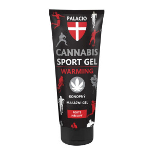 Palacio Sportovní Gel 200ml Konopný Forte Hřejivý (25/krt)