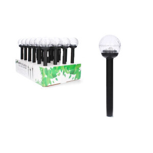 Lampa Solární Multicolor 6,5x6,5x34cm(24/krt)