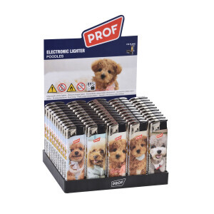 Prof Zapalovač Piezo Fixflame Poodles (50/bal 1000/krt)