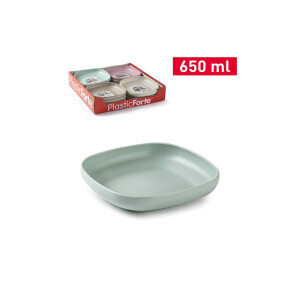 P.Forte Talíř plast Stilo 17cm VRM (12/bal)