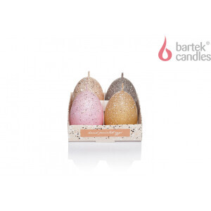 Bartek Svíčka Easter Egg 45/60 4ks in Spots I. (24/krt)