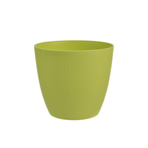 Květináč Ella mat Ø10cm jablečná zelená (12/krt)