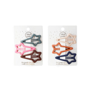 Sponky do vlasů pukačka 5cm/3ks Star (12/bal 2400/krt)