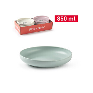 P.Forte Talíř plast Stilo kul. 20Cm VRM (12/bal)
