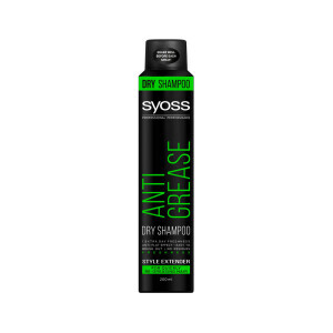 Syoss 200ml suchý šampon Anti Grease (6/krt)