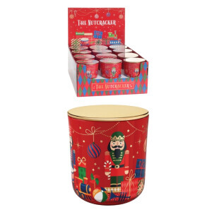 Bartek 150g Svíčka ve skle dřev.knot Nut Cracker (12/krt)