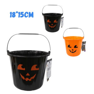 Halloween kyblík 18*15cm (240/krt)