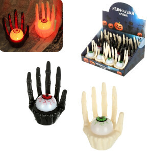 Halloween dekorace LED Oko (12/bal 480/krt) 