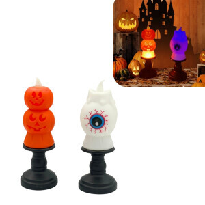 Halloween dekorace LED svíčka (12/bal 480/krt) 