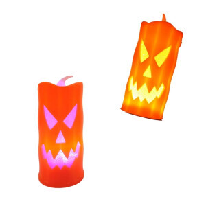 Halloween dekorace LED oranžová (24/bal 960/krt) 