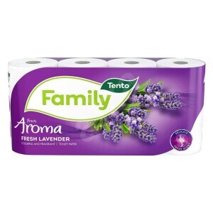 Tento Toaletní papír 8ks 2-vrstvý Lavender (10/bal)