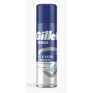 Gillette 200ml Gel na holení Sensitive (6/bal)