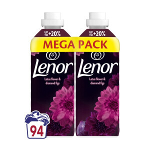 Lenor 2*987ml Aviváž Diamond&Lotus Flower DUOpack (6/krt)