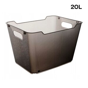 Stylový box šedá 20L(6/krt)