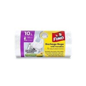 Fino Sáčky Do Koše  Handle Premium Aorma 10L/50Ks (50/krt)