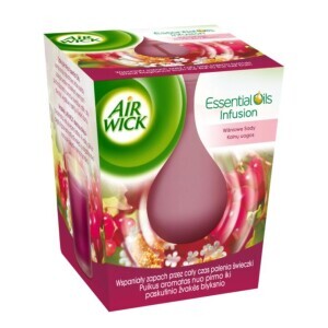 Airwick Svíčka 105g Essential Višňový čaj(6/krt)