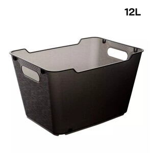 Stylový box šedá 12L(6/krt)