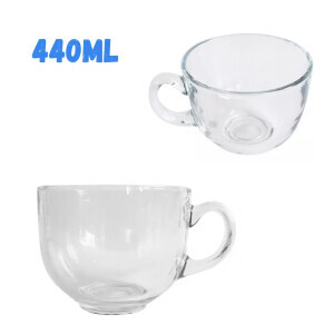 Hrnek skleněný 440ml (6/bal 48/krt)