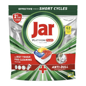 Jar kapsle na nádobí Platinum 63ks Plus Yellow (3/krt)
