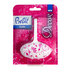 Brait 40g Decor blistr do WC Fruits (24/krt)