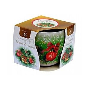 Admit Svíčka ve skle 100g Christmas Decoration (12/bal)