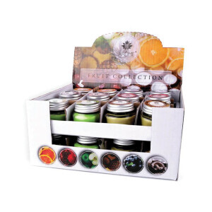 Arome Svíčka v dóze 28g Fruit (24/bal 48/krt)