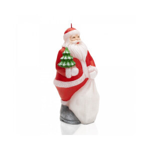 Bartek Svíčka Christmas Santa Claus 180 Red (6/krt)