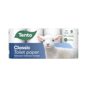 Tento Toaletní papír 8ks 3-vrstvý Classic (7/bal)