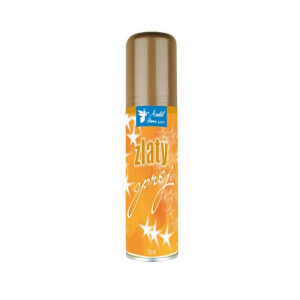 Sprej color zlatý 150ml (24/krt)