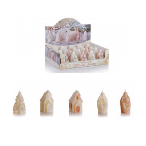 Bartek Svíčka Christmas Figure 75 Wonders Ecru (20/bal)