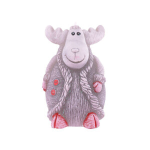 Bartek Svíčka Christmas Renifer 125 Grey (12/krt)  