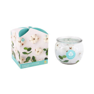 Arome Svíčka ve skle 90g Fresh Cotton (12/bal 48/krt)