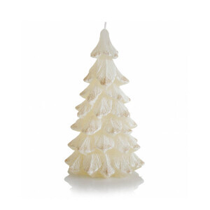 Bartek Svíčka Christmas Tree New 110/210 Ecru (12/krt)