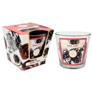 Arome Svíčka ve skle 120g Earl Grey (12/bal 48/krt)