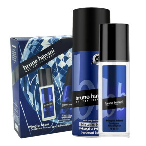 Bruno Banani Dár.sada M 75ml DNS+150ml Spray Magic Man (6/krt)