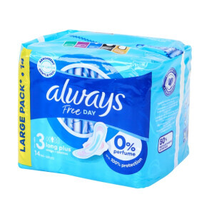 Always Vložky Sanitary 14ks size 3 Wings (12/krt)
