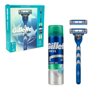 Gillette Dár.sada M Mach3 Sport [strojek + 2NH + Sensitive gel 200ml] (9/krt)